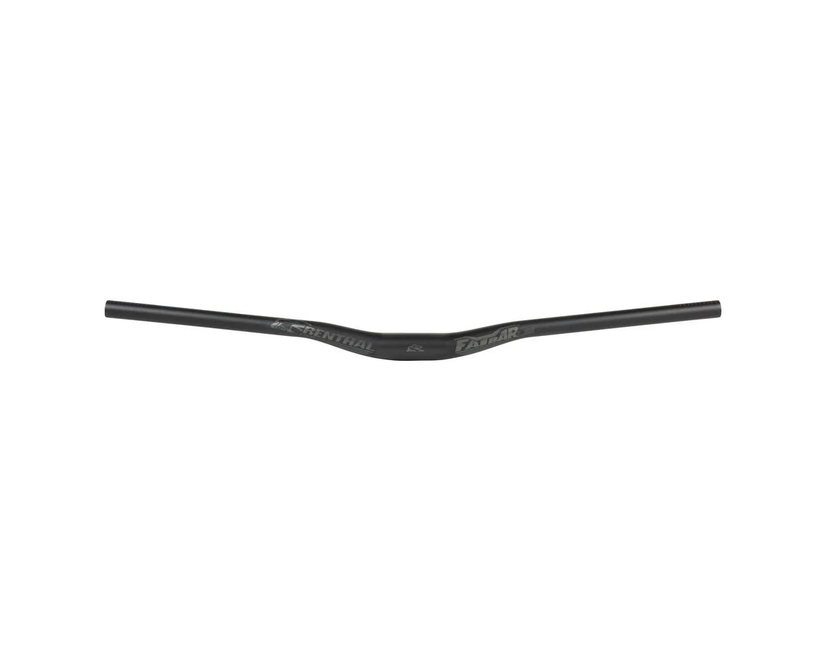Renthal FatBar Lite 35 Handlebar V3 (Aluminum) (Black) (20mm Rise) (760mm) (35mm Clamp)